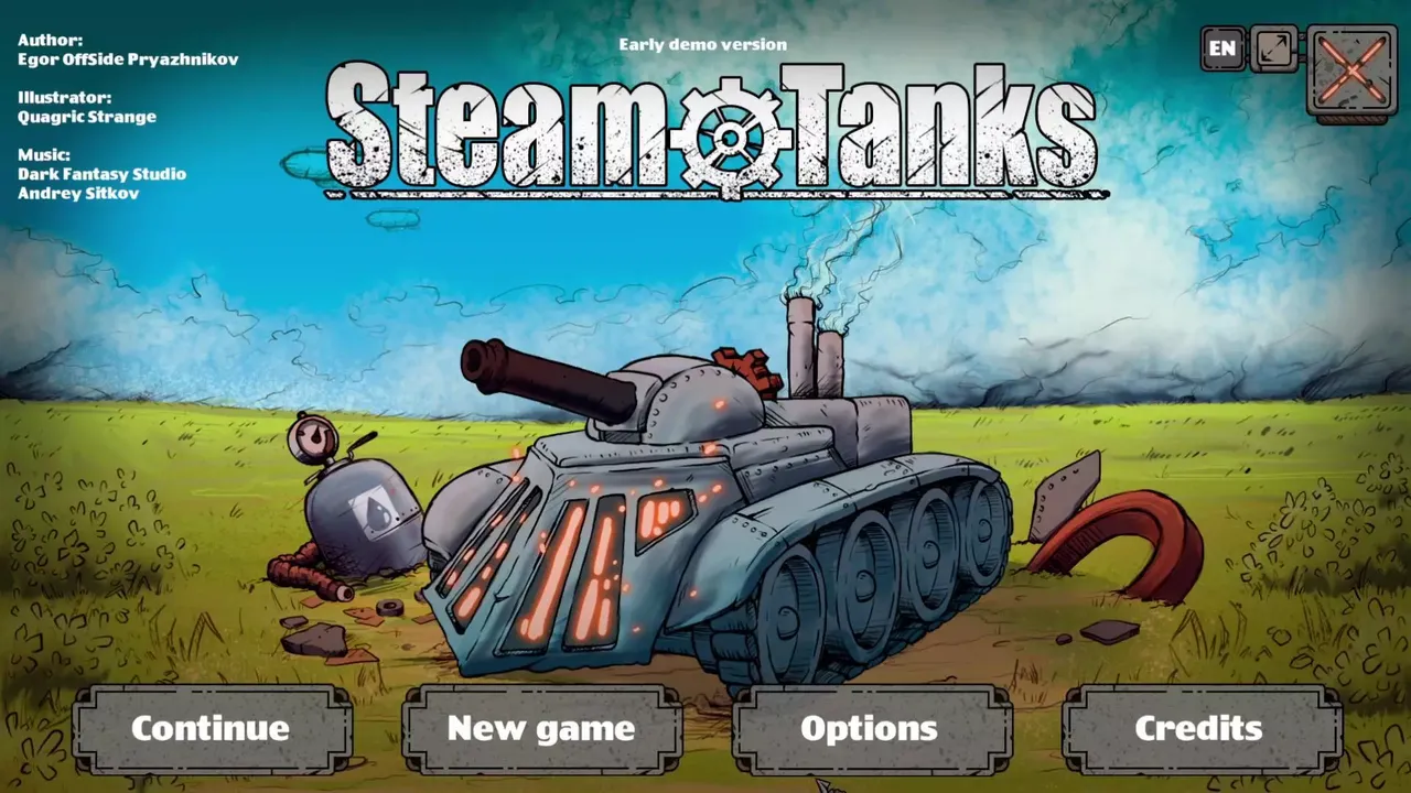 -Early demo version SteamTanks-游戏截图-好玩游戏库