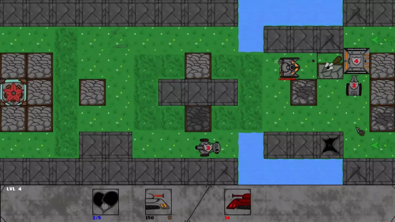 -Early demo version SteamTanks-游戏截图-好玩游戏库