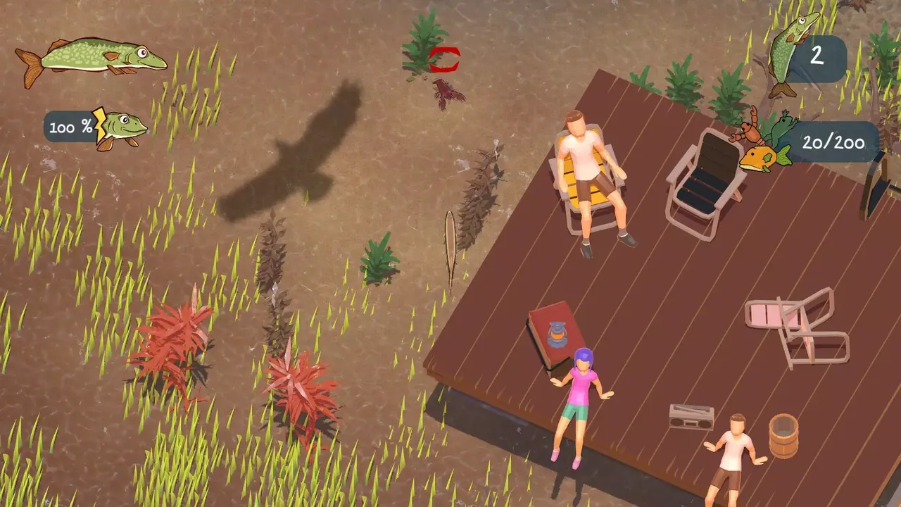 -Fish Simulator: Agonik Lake (itch)-游戏截图-好玩游戏库