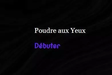 -Poudre aux yeux-游戏截图-好玩游戏库