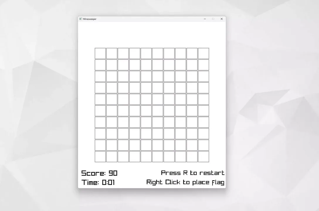 -Minesweeper Clone (AzE)-游戏截图-好玩游戏库