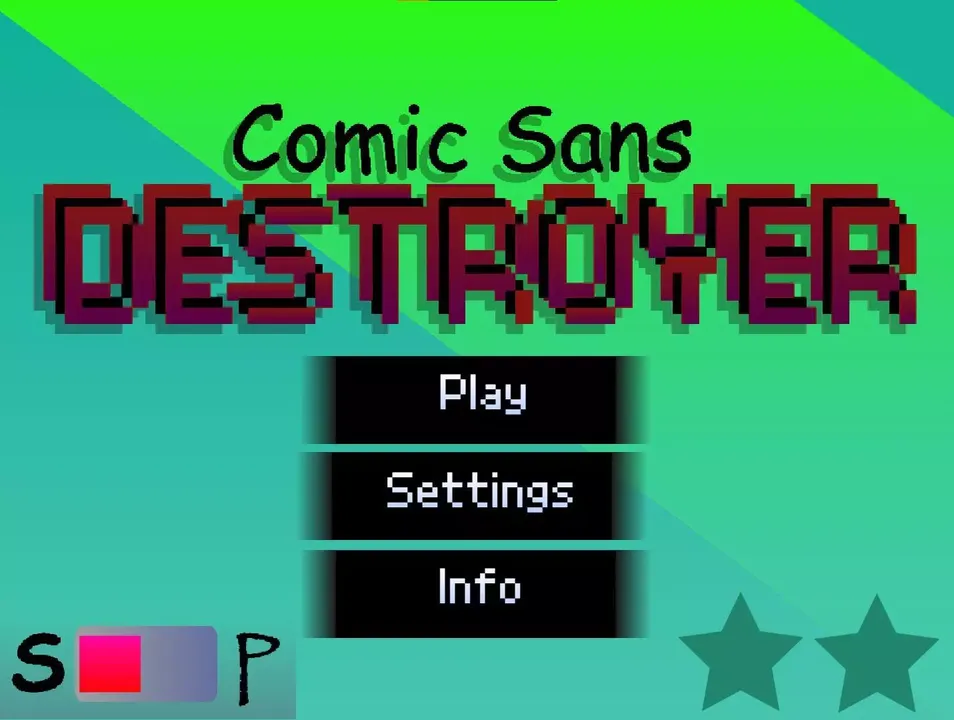 -Comic Sans Destroyer-游戏截图-好玩游戏库