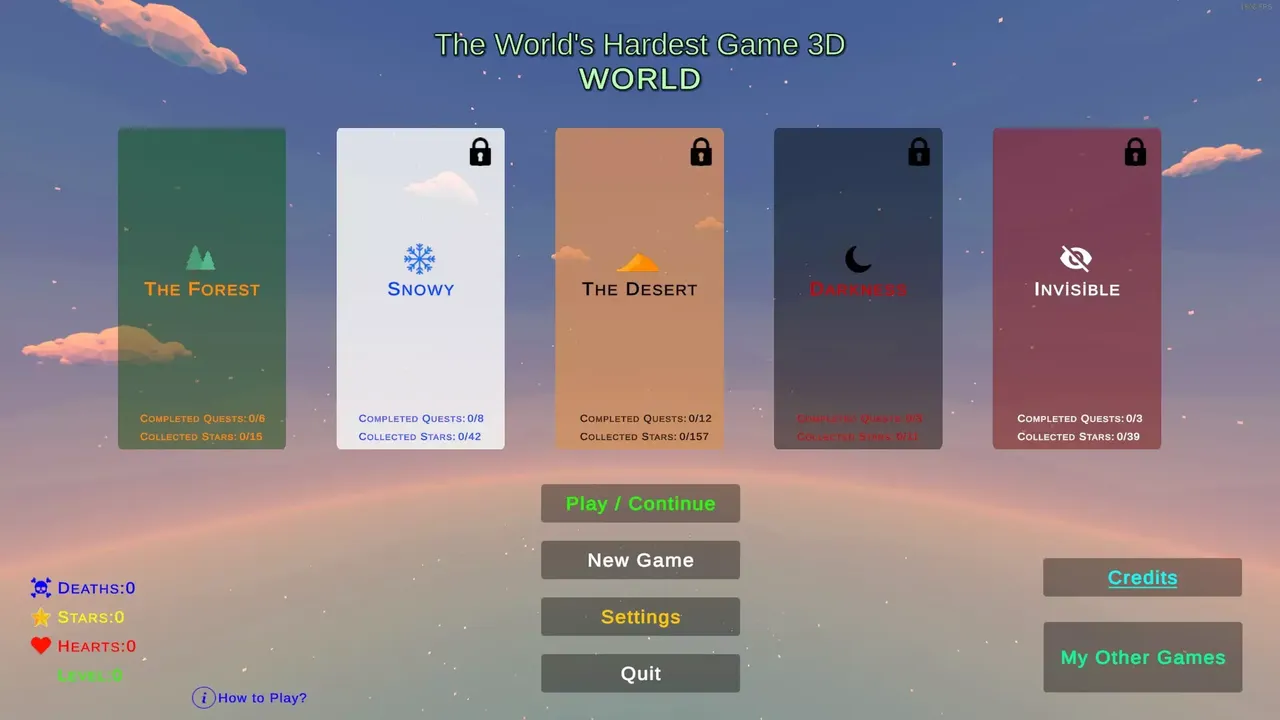 The World’s Hardest Game 3D World