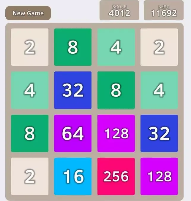 -2048 (itch) (vheztial)-游戏截图-好玩游戏库