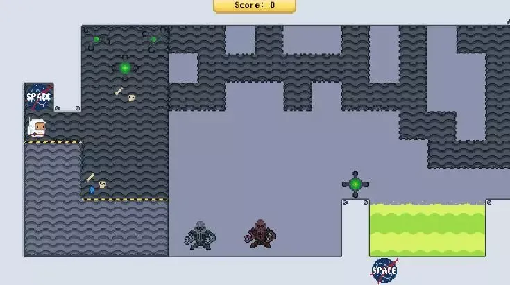 -2D Platformer - Space Escape-游戏截图-好玩游戏库