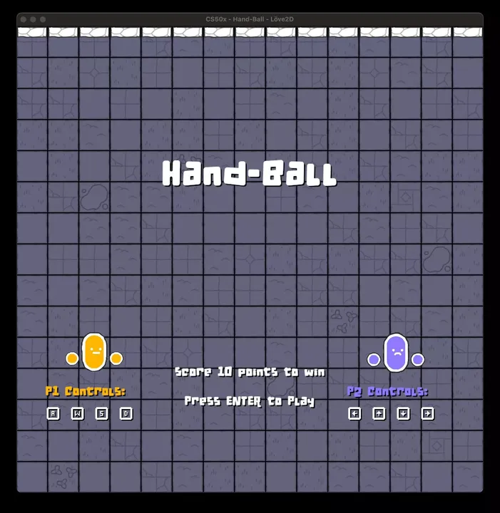 Hand-Ball: CS50x Final Project