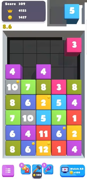 -Falling Numbers-游戏截图-好玩游戏库