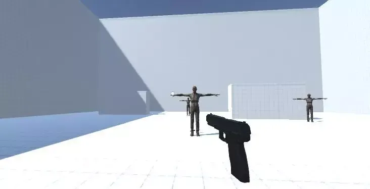 -Shoot T-posing zombies-游戏截图-好玩游戏库