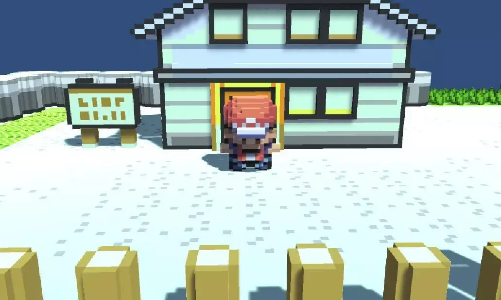 -pokemon blue crystal 3d-游戏截图-好玩游戏库