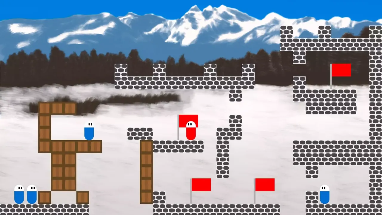 -One Flag: A 2D Puzzle-Platformer-游戏截图-好玩游戏库