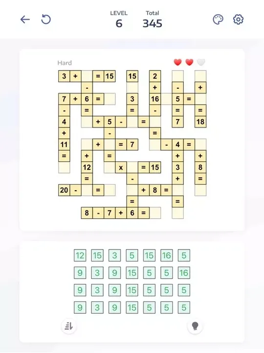 Math Puzzle Games – Cross Math