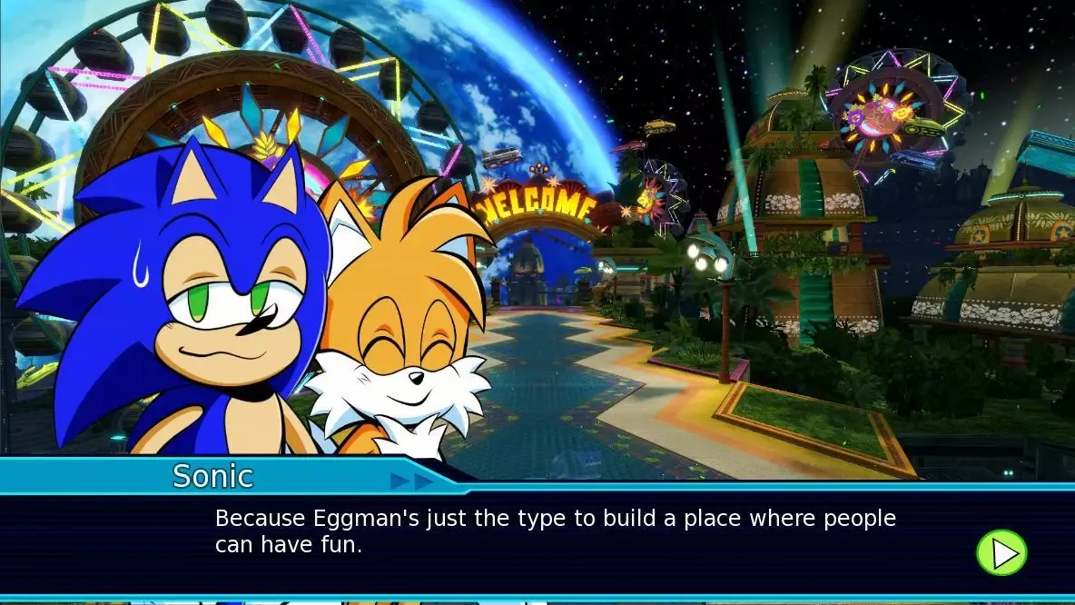 -Sonic Colors VN-游戏截图-好玩游戏库