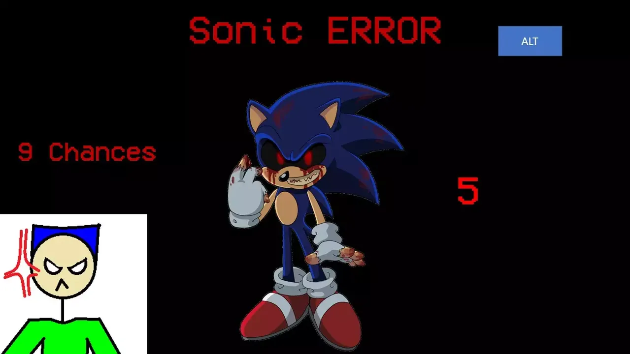 -Sonic Error (Starring Zackary)-游戏截图-好玩游戏库