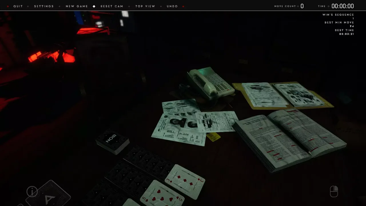 -Thematic Solitaire: Noir-游戏截图-好玩游戏库