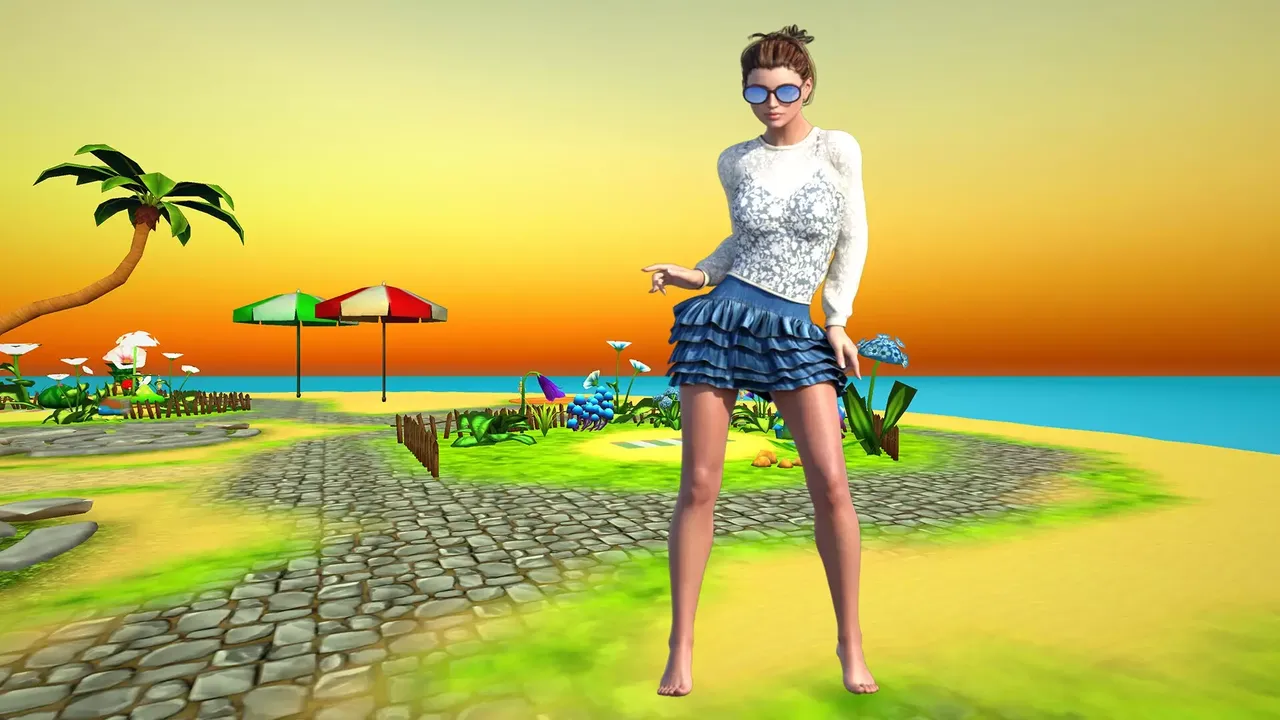 -Virtual ULTIMATE Beach Dancer [HD+]-游戏截图-好玩游戏库