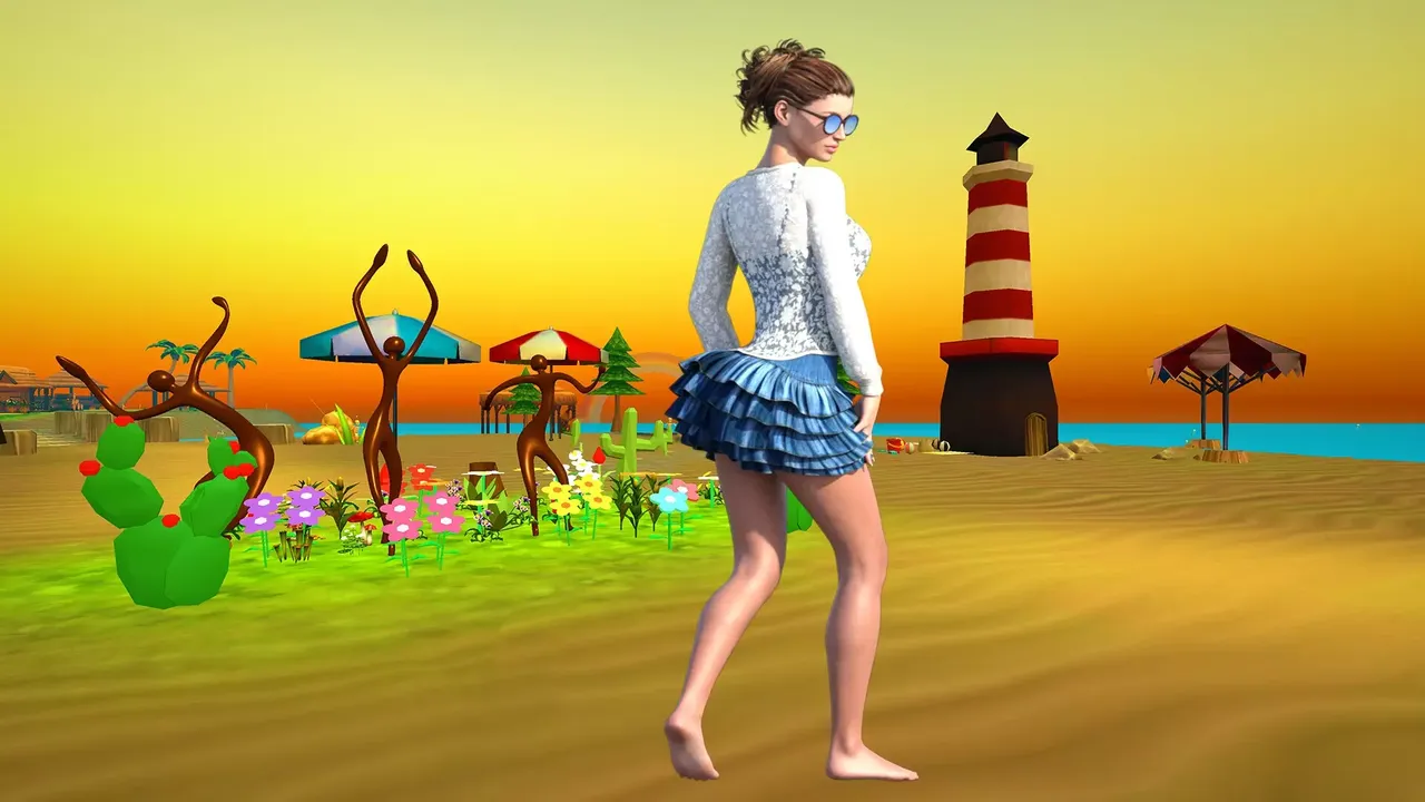 -Virtual ULTIMATE Beach Dancer [HD+]-游戏截图-好玩游戏库