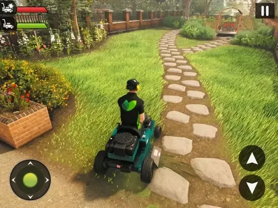 -Lawn Mower Grass Cutting Game-游戏截图-好玩游戏库