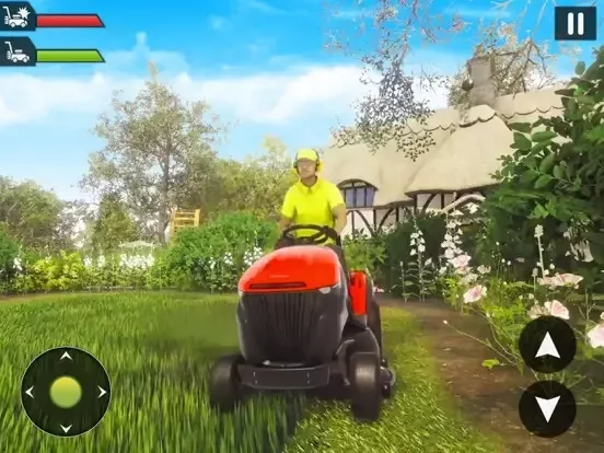 -Lawn Mower Grass Cutting Game-游戏截图-好玩游戏库
