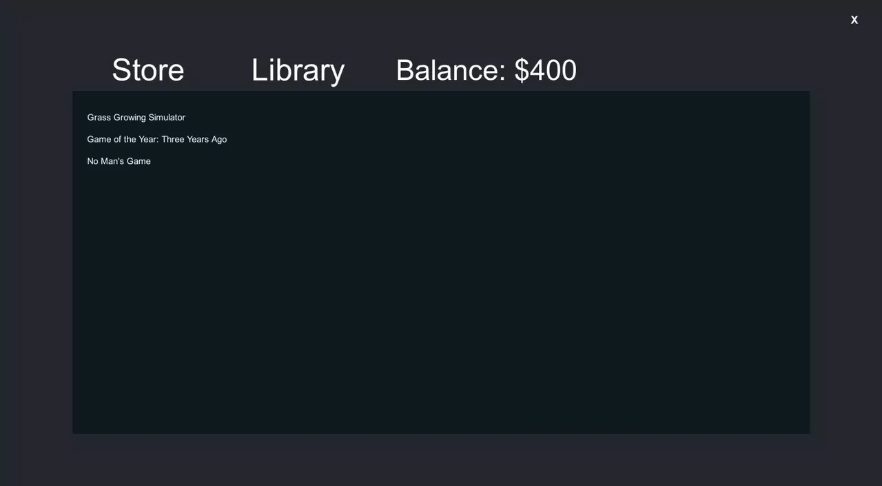 -Video Game Library Simulator-游戏截图-好玩游戏库