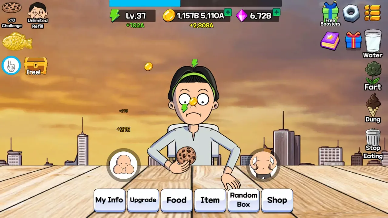 -Food Fighter Clicker Games-游戏截图-好玩游戏库