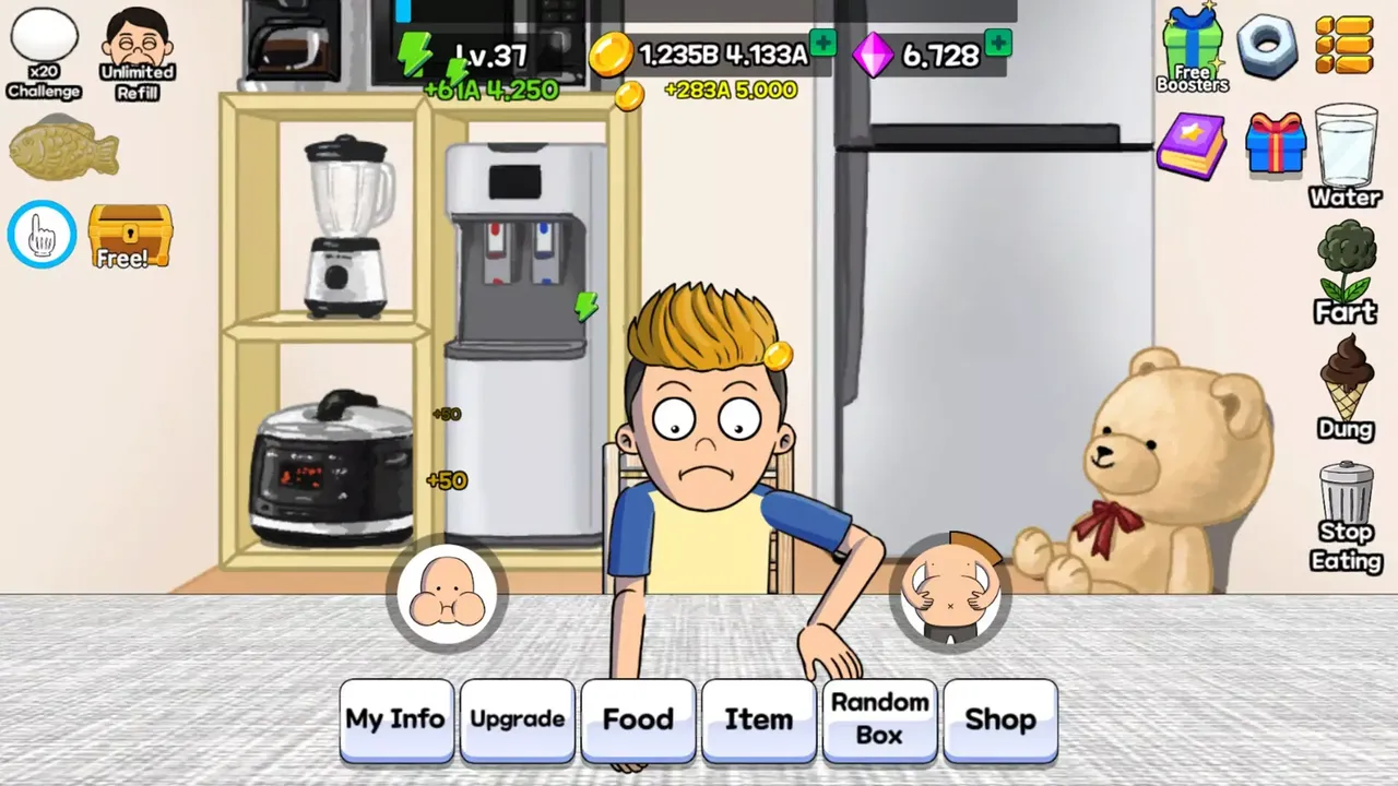 -Food Fighter Clicker Games-游戏截图-好玩游戏库