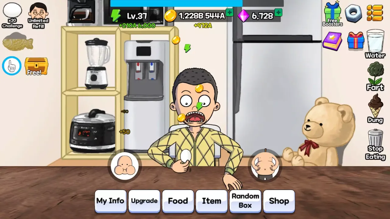 -Food Fighter Clicker Games-游戏截图-好玩游戏库