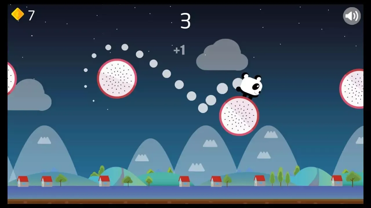 -Runner Fruit Jumping-游戏截图-好玩游戏库