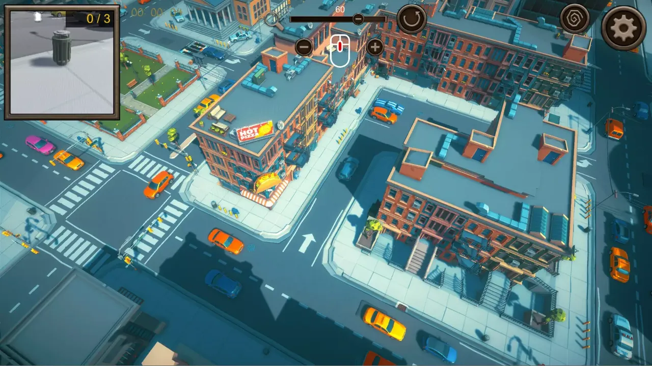 -Hidden City Top-Down 3D-游戏截图-好玩游戏库