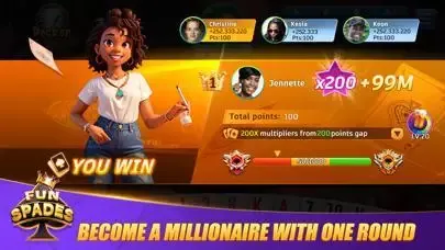 -Fun Spades Card Game-游戏截图-好玩游戏库