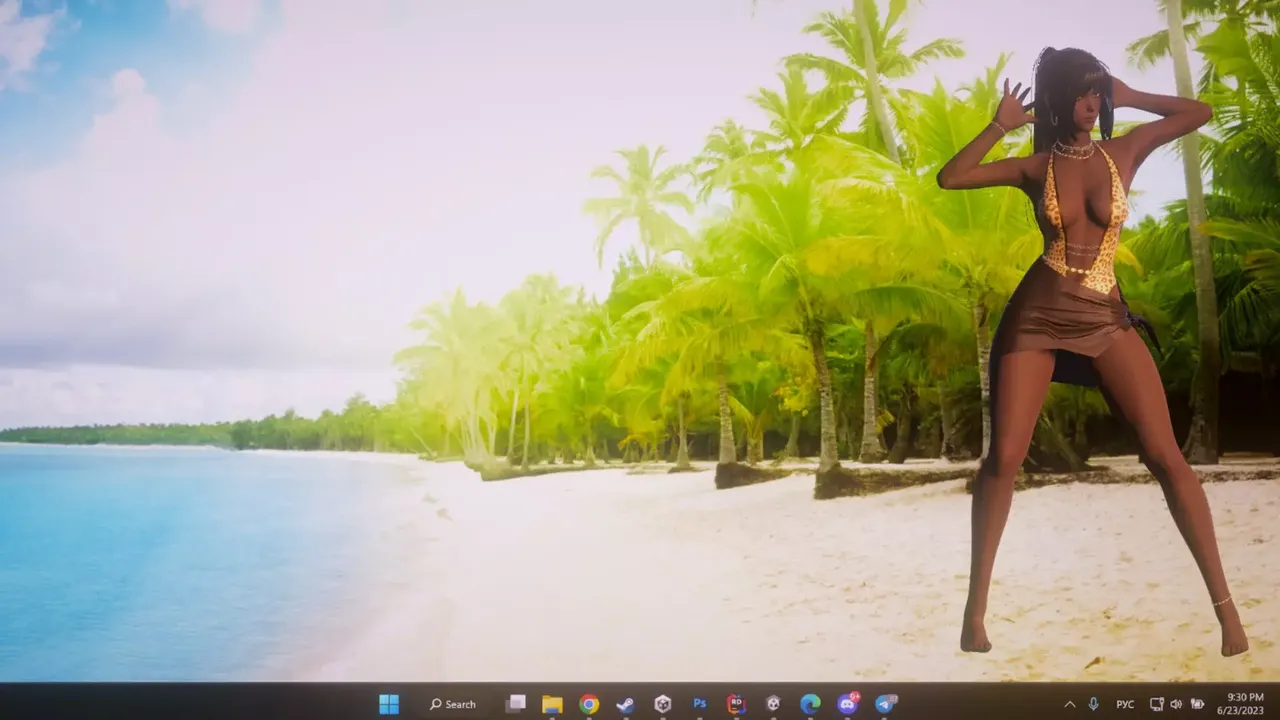 -Desktop Beach Girls-游戏截图-好玩游戏库