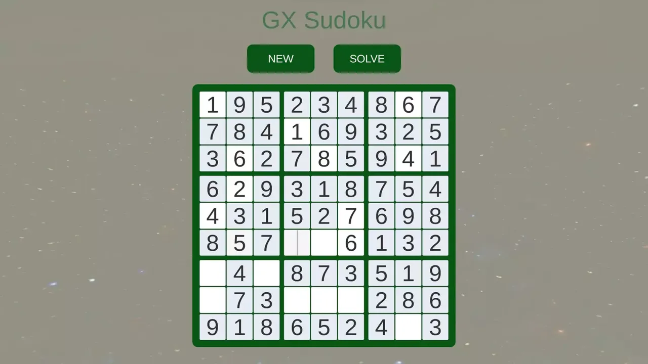 -GX Sudoku-游戏截图-好玩游戏库