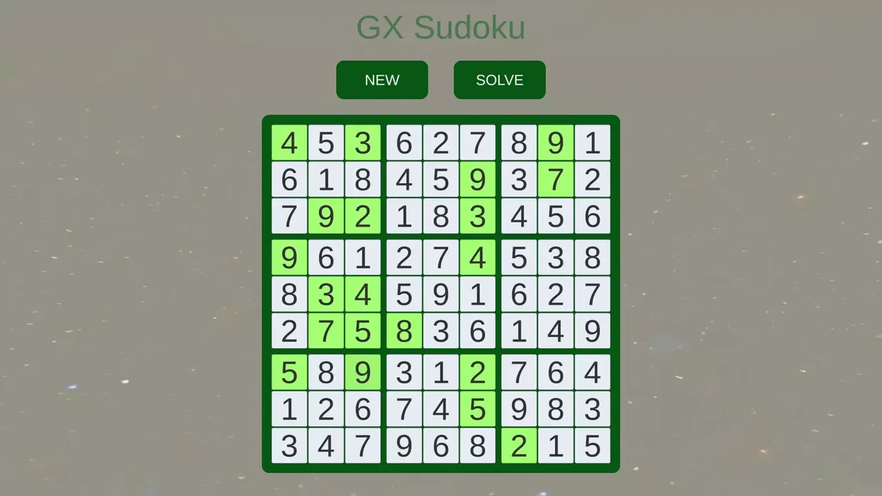 -GX Sudoku-游戏截图-好玩游戏库