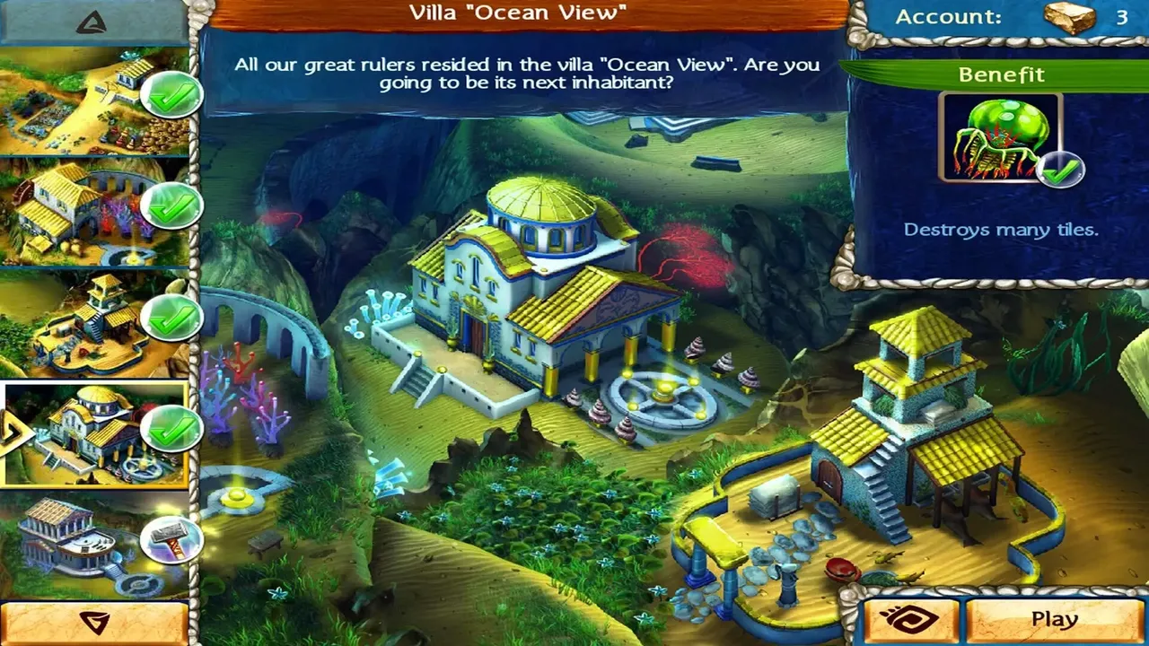 -Jewel Legends: Atlantis-游戏截图-好玩游戏库