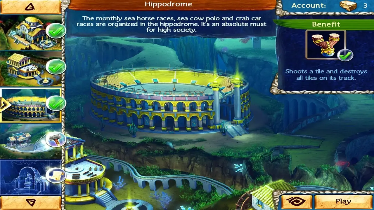 -Jewel Legends: Atlantis-游戏截图-好玩游戏库