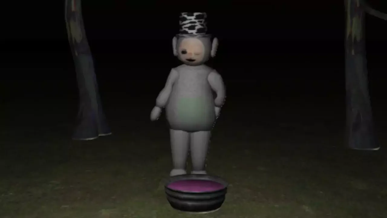 -Slendytubbies custom map: forest distorted-游戏截图-好玩游戏库