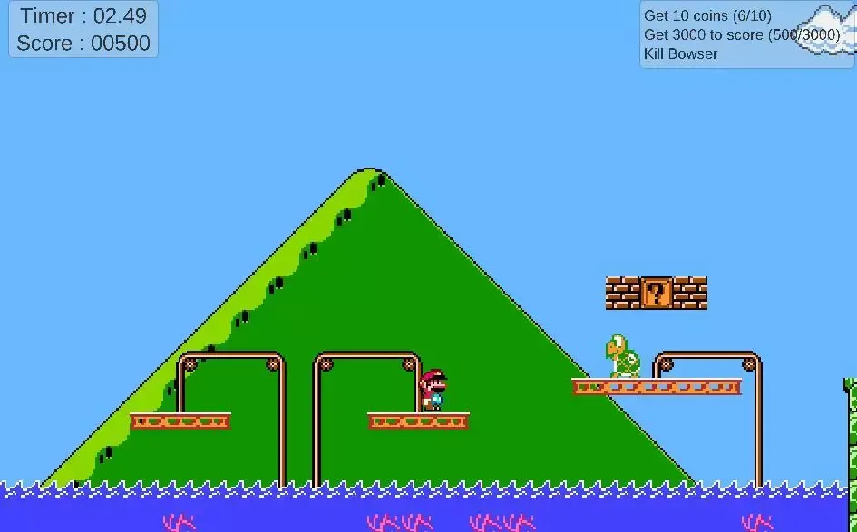 -Mario Game (chbouhin)-游戏截图-好玩游戏库