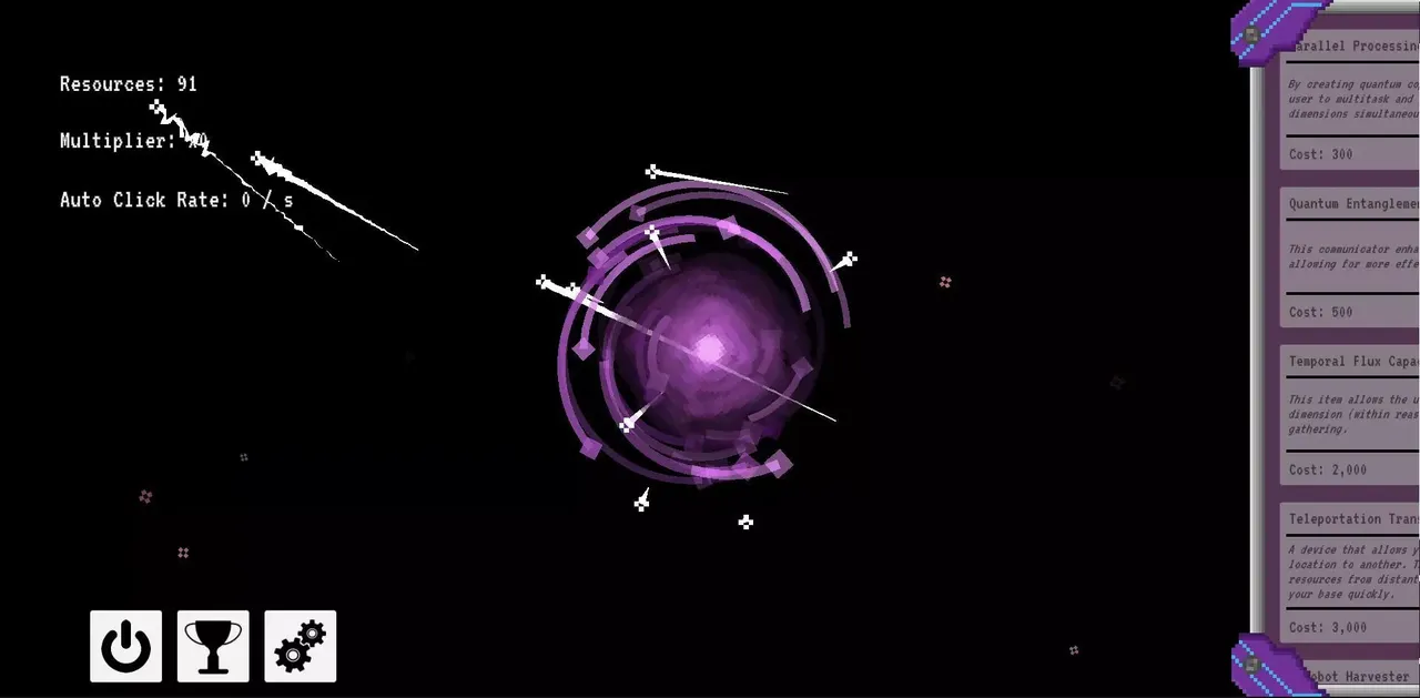 -Wormhole Harvest - Clicker Commander-游戏截图-好玩游戏库