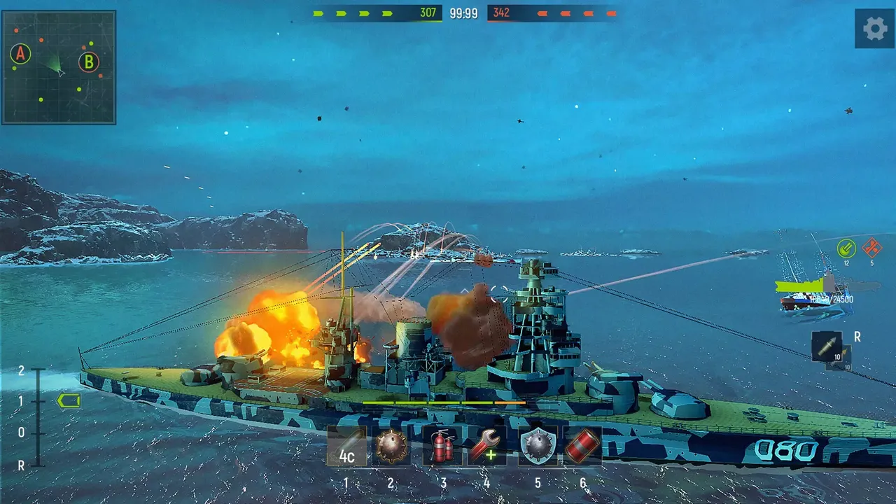 -Navy War: Battleship Games-游戏截图-好玩游戏库