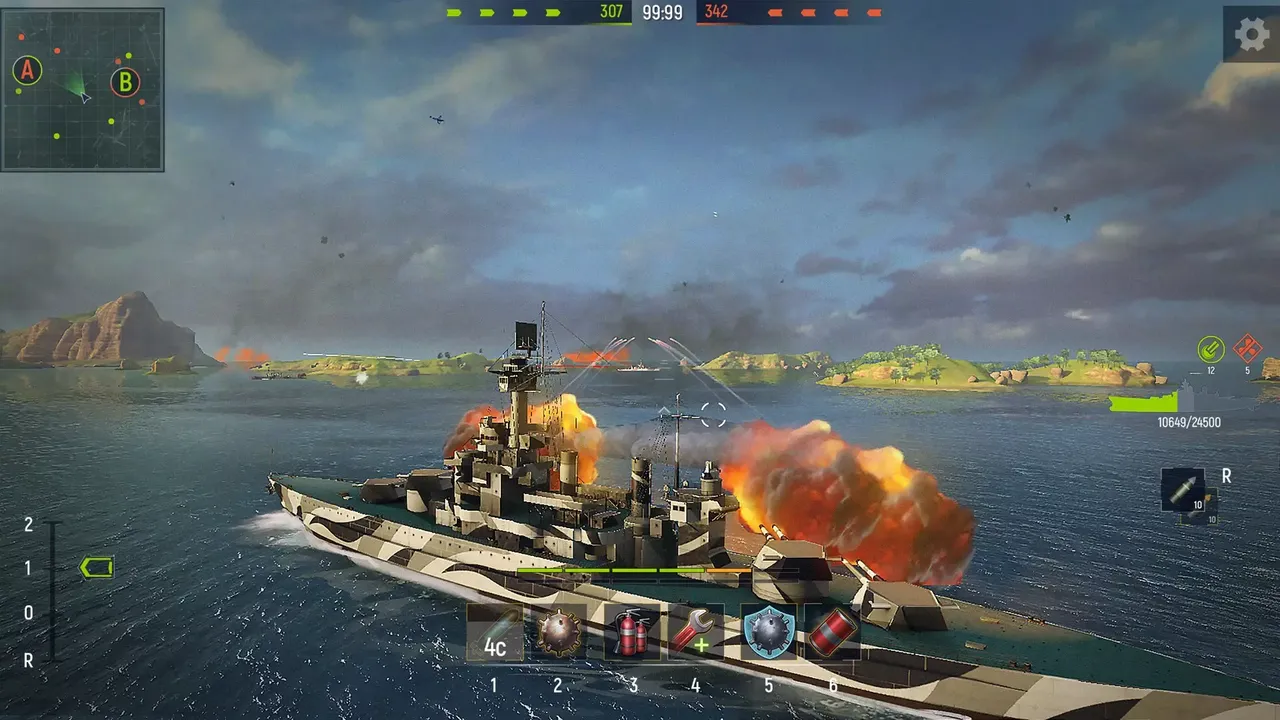-Navy War: Battleship Games-游戏截图-好玩游戏库