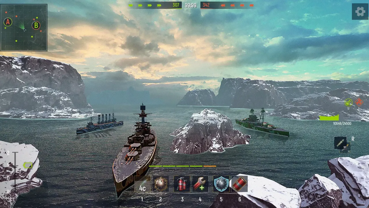 -Navy War: Battleship Games-游戏截图-好玩游戏库