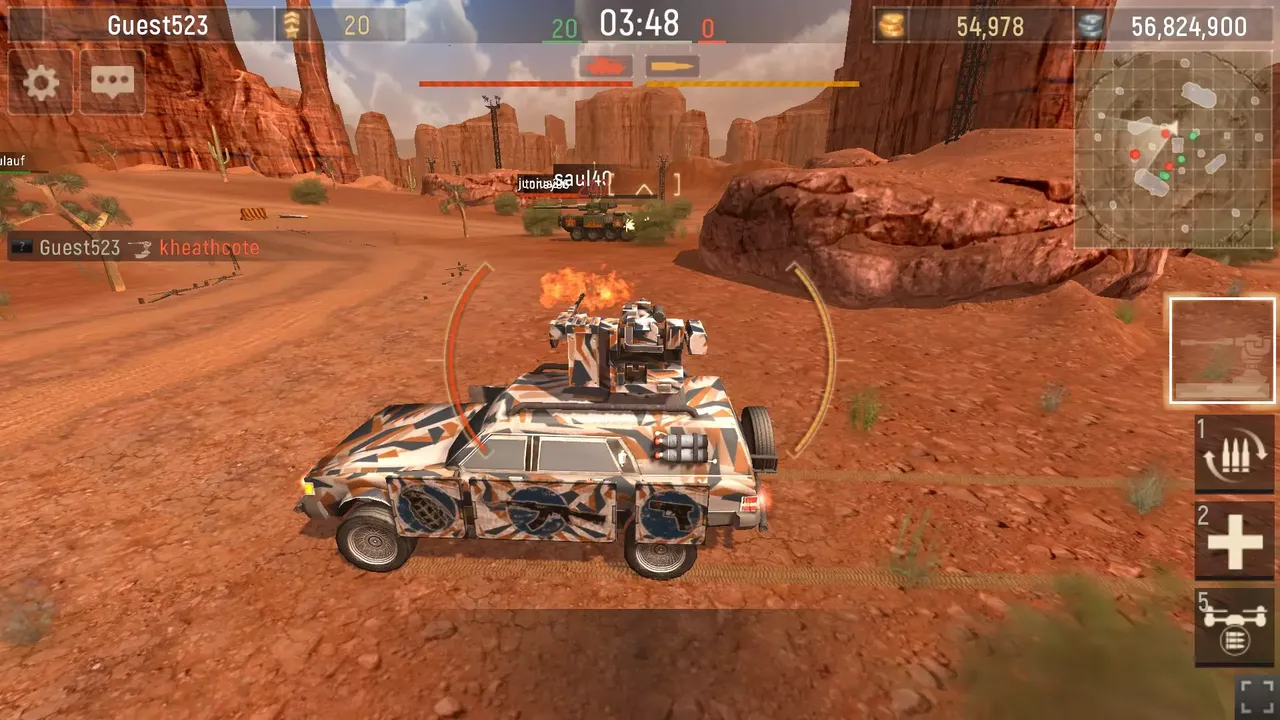 -Metal Force: Tank Games Online-游戏截图-好玩游戏库