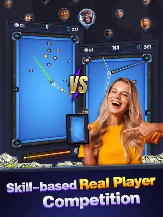 -8 Ball Strike: Win Real Cash-游戏截图-好玩游戏库