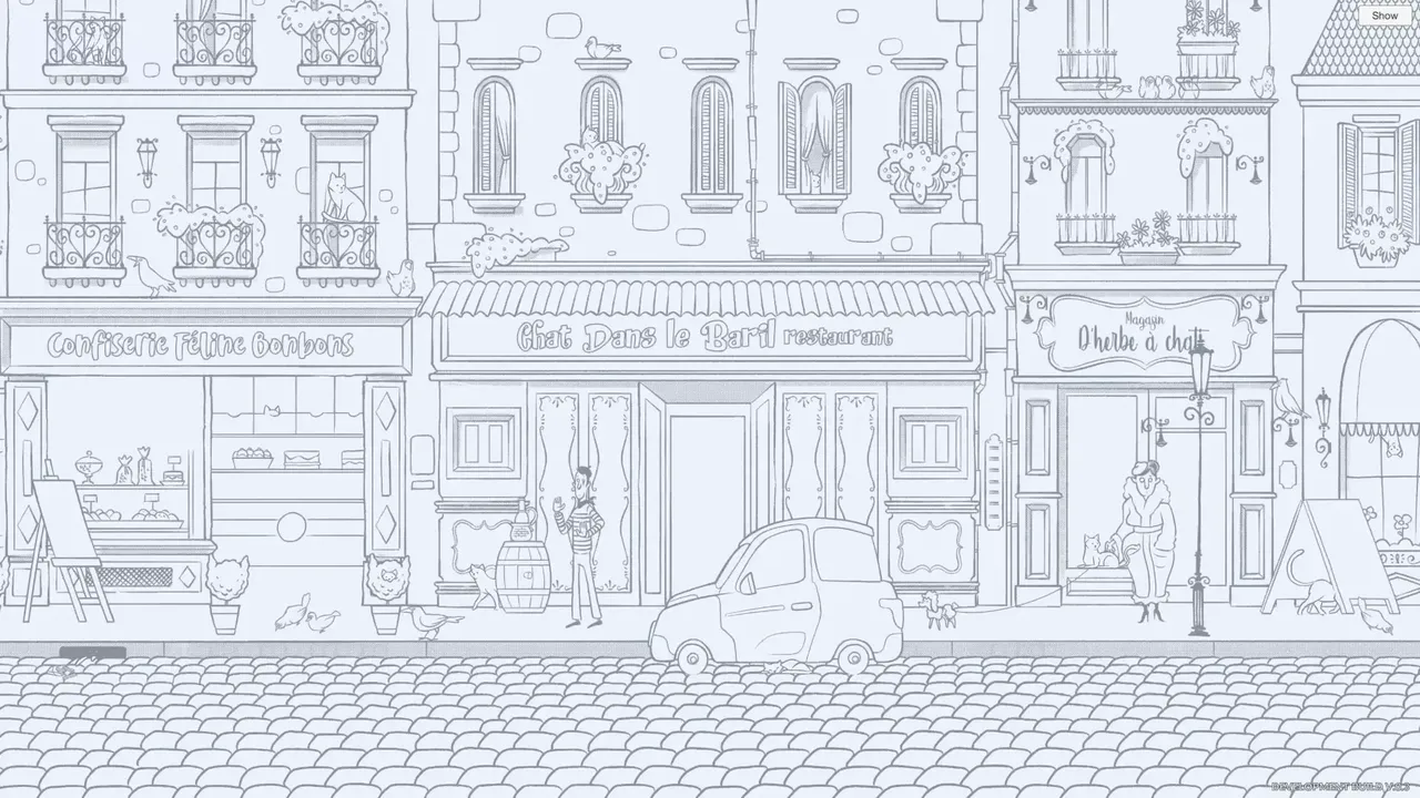 -Hidden Cats in Paris-游戏截图-好玩游戏库