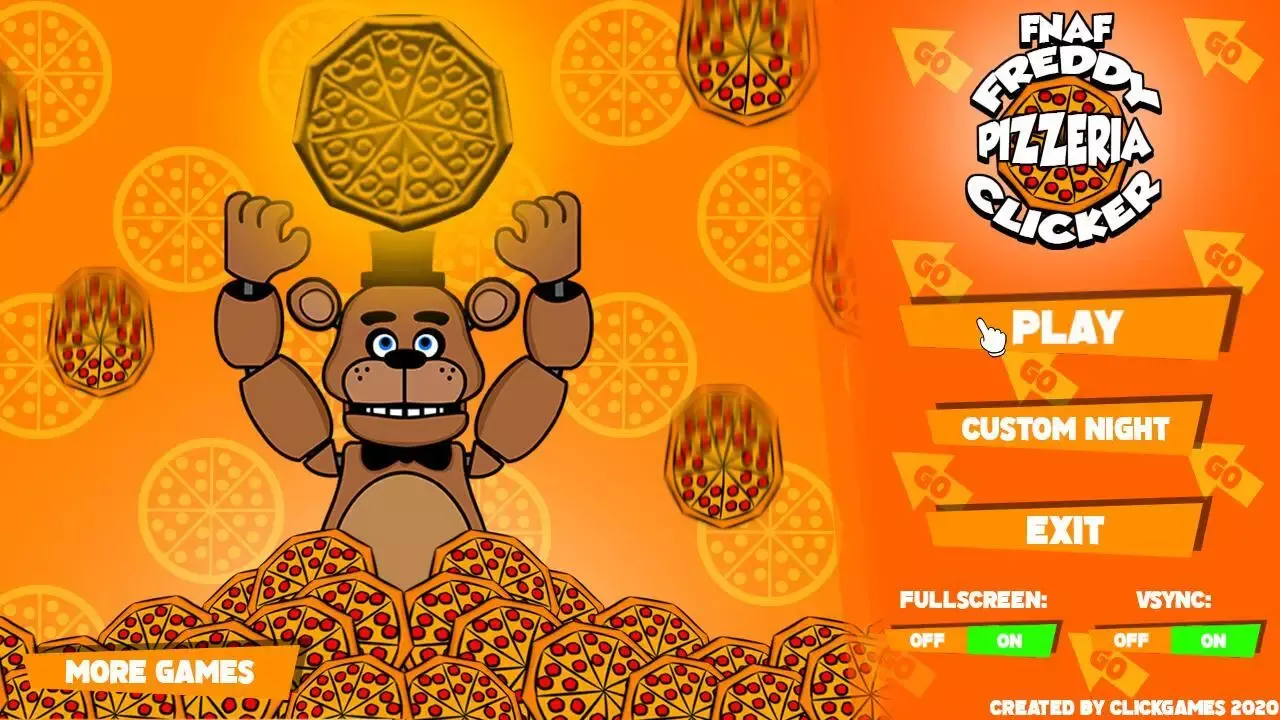 -FNaF:Freddy Pizzeria Clicker REMASTERED (LazyGuyGames)-游戏截图-好玩游戏库