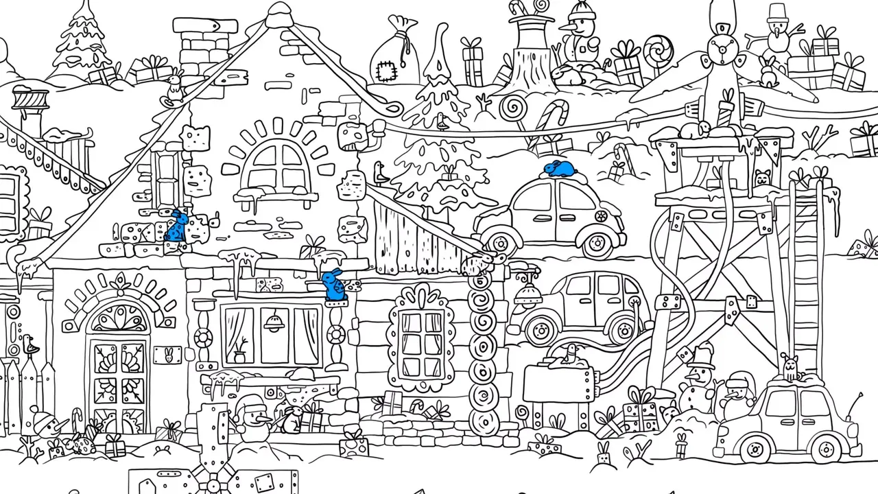 -100 hidden hares-游戏截图-好玩游戏库
