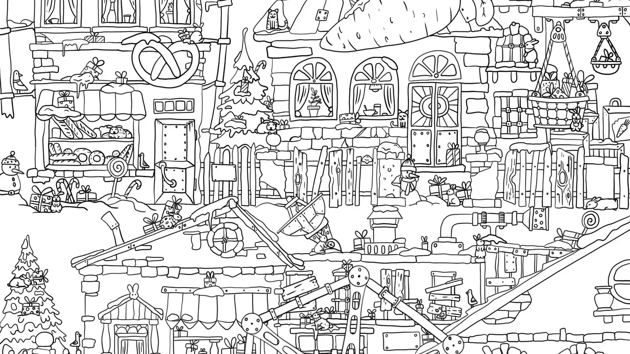 -100 hidden hares-游戏截图-好玩游戏库