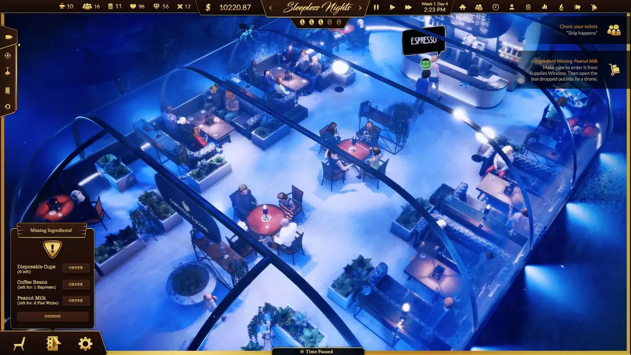 -Espresso Tycoon Prologue: Underwater-游戏截图-好玩游戏库