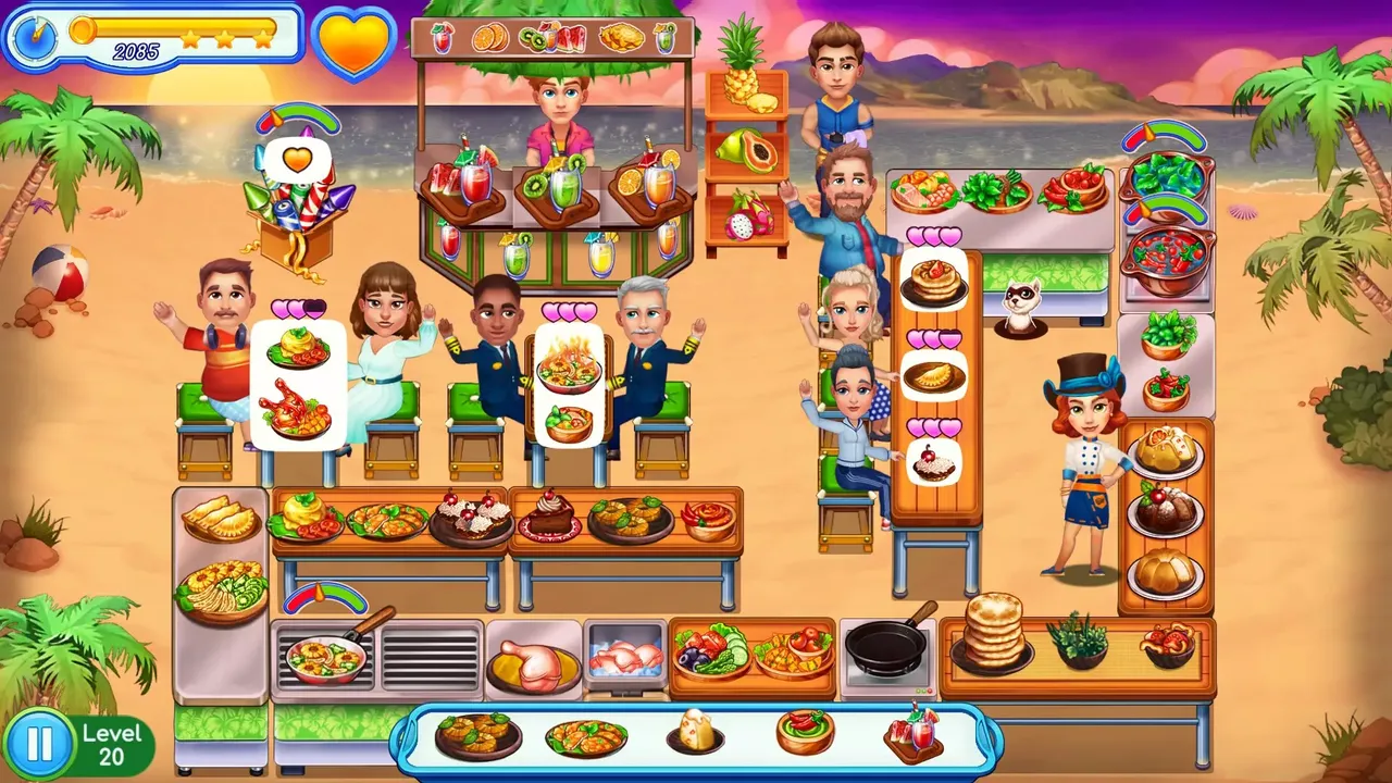 -Claire's Cruisin' Cafe: High Seas Cuisine-游戏截图-好玩游戏库