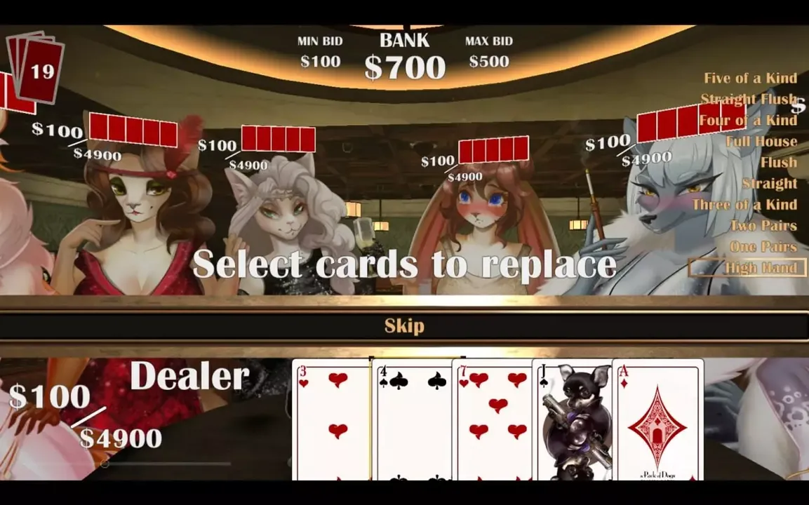 -Furry Sex: Poker 🃏♥️-游戏截图-好玩游戏库