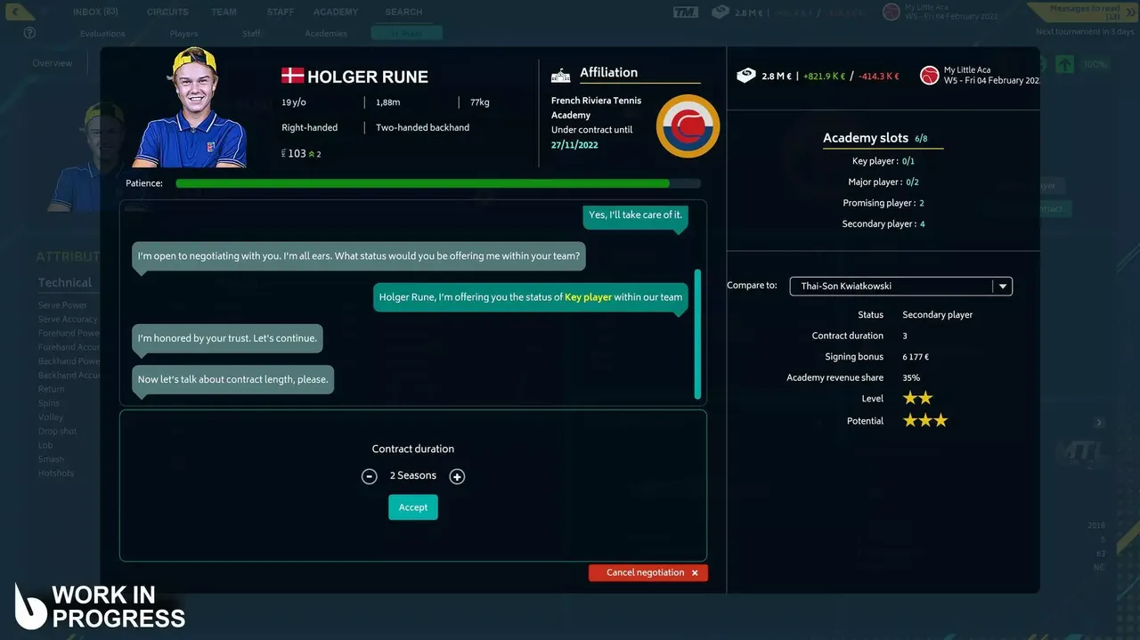 -Tennis Manager 2022-游戏截图-好玩游戏库